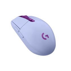 MOUSE LOGITECH, "G3054 Lightspeed", gaming, wireless, 2.4GHz, optic, 12000 dpi, butoane/scroll 6/1, buton selectare viteza, mov,
