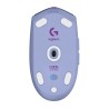 MOUSE LOGITECH, "G3054 Lightspeed", gaming, wireless, 2.4GHz, optic, 12000 dpi, butoane/scroll 6/1, buton selectare viteza, mov,