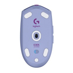 MOUSE LOGITECH, "G3054 Lightspeed", gaming, wireless, 2.4GHz, optic, 12000 dpi, butoane/scroll 6/1, buton selectare viteza, mov,