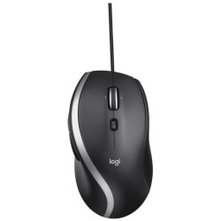 MOUSE LOGITECH, "M500s", PC sau NB, cu fir, USB, optic, 4000 dpi, butoane/scroll 6/1, buton selectare viteza, negru, "910-005784