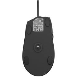 MOUSE LOGITECH, "M500s", PC sau NB, cu fir, USB, optic, 4000 dpi, butoane/scroll 6/1, buton selectare viteza, negru, "910-005784