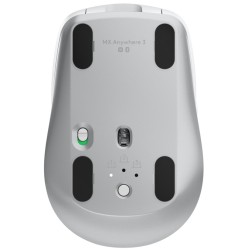 MOUSE LOGITECH, "Anywhere 3", PC sau NB, wireless, BT | 2.4GHz, laser, 4000 dpi, butoane/scroll 6/1,compatibil Mac,acumulator in