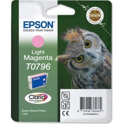 Cartus Cerneala Original Epson Magenta, T0796, pentru Stylus Photo 1400, , (timbru verde 0.15 lei),  "C13T07964010"