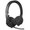 CASTI LOGITECH, wireless, standard, utilizare multimedia, microfon pe brat, conectare prin Bluetooth 5.0, negru, "981-000854", (