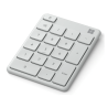 TASTATURA numerica  MICROSOFT, "Glacier", Bluetooth, 18 taste, alb, "23O-00025" (timbru verde 0.8 lei)