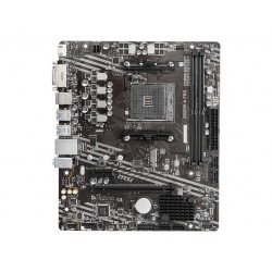 PLACA de BAZA MSI A520M, skt AM4, AMD A520, mATX, slot RAM 2 x DDR4, max 64 GB, 4x S-ATA 3, 1x M.2, 1x PCI-E, PCI-E3.0 x 16 x 1,