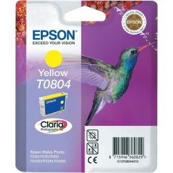 Cartus Cerneala Original Epson Yellow, T0804, pentru Stylus Photo R265|360|RX562,  , (timbru verde 0.15 lei), "C13T08044011"(RAP