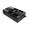 UPS Njoy "Token 800", Line int., brick, AVR, Schuko x 8, display LCD, back-up 1 - 10 min. "UPCSBLS680TTOAZ01B" (timbru verde 11 