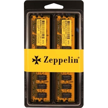 MEMORIE DDR  Zeppelin DDR3  8GB frecventa 1600 Mhz, (kit 2x 4GB) dual channel kit retail "ZE-DDR3-8G1600-KIT"