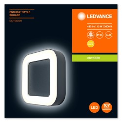APLICA OSRAM, LED, soclu integrat, putere 13 W, tip lumina alb calda, 480 lumeni, alimentare 220 - 230 V, "000004058075205253" (