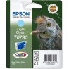 Cartus Cerneala Original Epson Cyan, T0795, pentru Stylus Photo 1400, , (timbru verde 0.15 lei),  "C13T07954010"