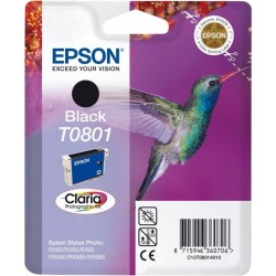 Cartus Cerneala Original Epson Cyan, T0802, pentru Stylus Photo R265|360|RX562,  , (timbru verde 0.15 lei), "C13T08024011"(RAPO)