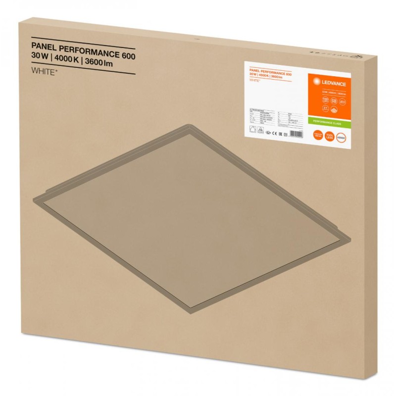 PANOU LED OSRAM, LED, soclu integrat, putere 30 W, tip lumina alb rece, 3600 lumeni, alimentare 220 - 230 V, "000004058075440258