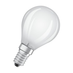 BEC LED Osram, soclu E14, putere 2.5W, forma clasic, lumina alb rece, alimentare 220 - 240 V, "000004058075116436" (timbru verde