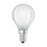 BEC LED Osram, soclu E14, putere 2.5W, forma clasic, lumina alb rece, alimentare 220 - 240 V, "000004058075116436" (timbru verde