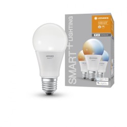 SET 3 becuri smart LED Osram, soclu E27, putere 9.50W, forma clasic, lumina alb, alimentare 220 - 240 V, "000004058075485792" (t