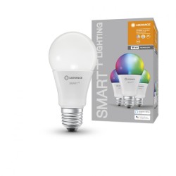 SET 3 becuri smart LED Osram, soclu E27, putere 14W, forma clasic, lumina multicolora, alimentare 220 - 240 V, "0000040580754858