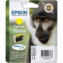 Cartus Cerneala Original Epson Yellow, T0894, pentru Stylus S20|SX100|SX105|SX200|SX205|SX400|SX405 Stylus Office BX300F,  , (ti