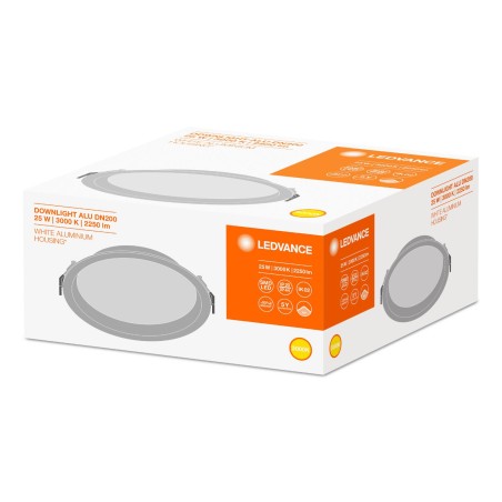 PANOU LED OSRAM, LED, soclu integrat, putere 25 W, tip lumina alb rece, 2250 lumeni, alimentare 220 - 230 V, "000004058075091498