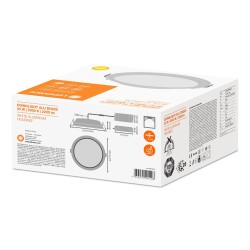 PANOU LED OSRAM, LED, soclu integrat, putere 25 W, tip lumina alb rece, 2250 lumeni, alimentare 220 - 230 V, "000004058075091498
