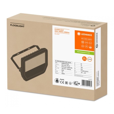 PROIECTOR OSRAM, LED, soclu integrat, putere 50 W, tip lumina alb rece, 6000 lumeni, alimentare 220 - 230 V, "000004058075421264