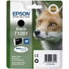 Cartus Cerneala Original Epson Black, T1281, pentru S22|SX125, , (timbru verde 0.15 lei),  "C13T12814011"
