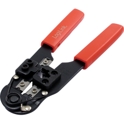CLESTE sertizare mufe, LOGILINK, functii: sertizare mufe, taiere cablu. "WZ0004"
