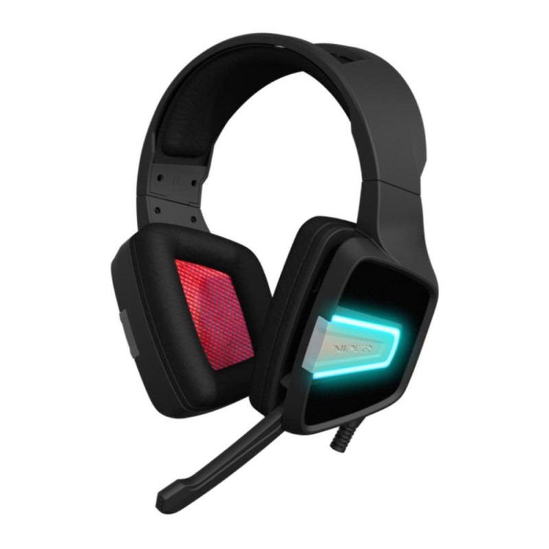 CASTI PATRIOT, "Viper 370", cu fir, gaming, utilizare multimedia, microfon pe brat, conectare prin USB 2.0, negru, "PV3707UMXK",