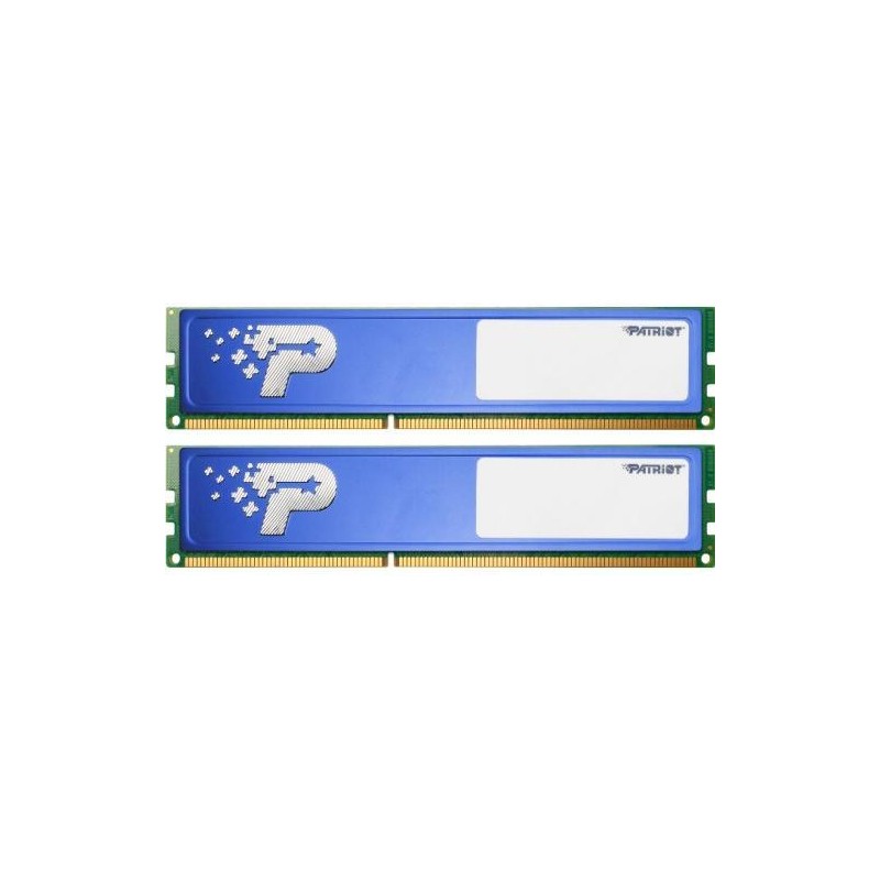 Memorie DDR Patriot DDR4 16 GB, frecventa 2400 MHz, 8 GB x 2 module, radiator, "PSD416G2400KH"