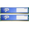Memorie DDR Patriot DDR4 16 GB, frecventa 2400 MHz, 8 GB x 2 module, radiator, "PSD416G2400KH"