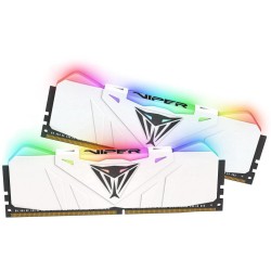 Memorie DDR Patriot DDR4 16 GB, frecventa 3000 MHz, 8 GB x 2 module, radiator, iluminare RGB, "PVR416G300C5KW"