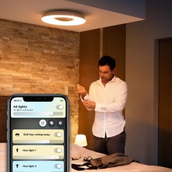PLAFONIERA smart PHILIPS, LED, soclu integrat, putere 27 W, tip lumina alb, 2400 lumeni, alimentare 220 - 230 V, "00000871869617