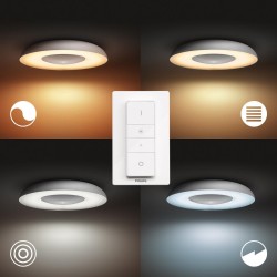PLAFONIERA smart PHILIPS, LED, soclu integrat, putere 27 W, tip lumina alb, 2400 lumeni, alimentare 220 - 230 V, "00000871869617