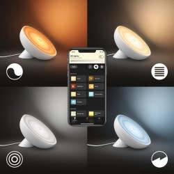 VEIOZA smart PHILIPS, LED, soclu integrat, putere 7.1 W, tip lumina multicolora, 500 lumeni, alimentare 220 - 230 V, "0000087186