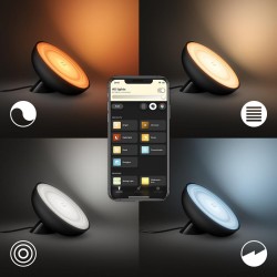 VEIOZA smart PHILIPS, LED, soclu integrat, putere 7.1 W, tip lumina multicolora, 500 lumeni, alimentare 220 - 230 V, "0000087186