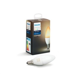 BEC smart LED Philips, soclu E14, putere 6W, forma lumanare, lumina alb calda, alimentare 220 - 240 V, "000008718696695203" (tim