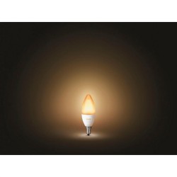 BEC smart LED Philips, soclu E14, putere 6W, forma lumanare, lumina alb calda, alimentare 220 - 240 V, "000008718696695203" (tim