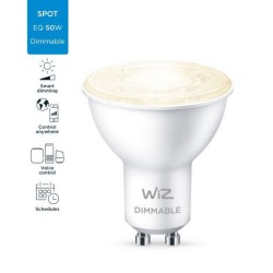 SPOT incastrat smart LED Philips, soclu GU10, putere 4.9W, forma spot, lumina alb calda, alimentare 220 - 240 V, "00000871869978