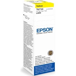 Cartus Cerneala Original Epson Yellow, T6734, pentru L800,  , (timbru verde 0.15 lei), "C13T67344A"(RAPO)