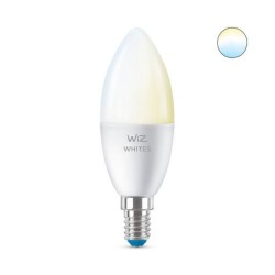 BEC smart LED Philips, soclu E14, putere 4.9W, forma lumanare, lumina toate nuantele de alb, alimentare 220 - 240 V, "0000087186
