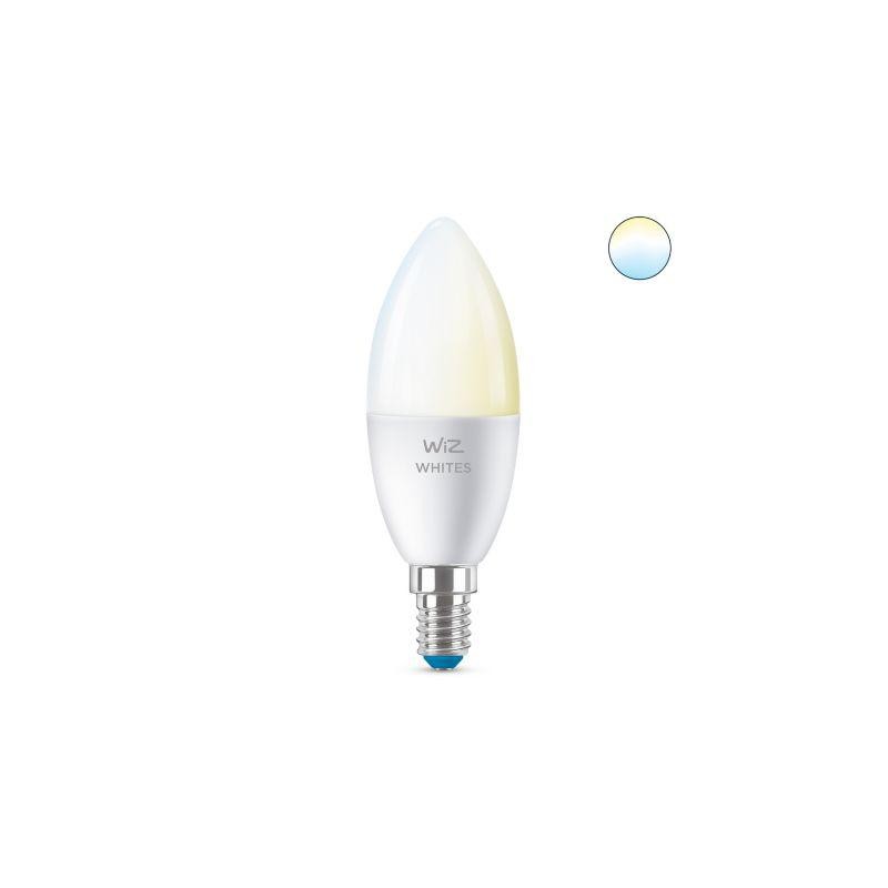 BEC smart LED Philips, soclu E14, putere 4.9W, forma lumanare, lumina toate nuantele de alb, alimentare 220 - 240 V, "0000087186
