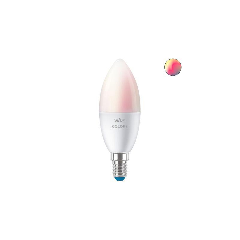BEC smart LED Philips, soclu E14, putere 4.9W, forma lumanare, lumina multicolora, alimentare 220 - 240 V, "000008718699787097" 