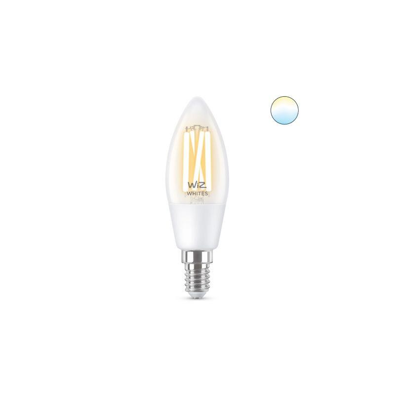 BEC smart LED Philips, soclu E14, putere 4.9W, forma lumanare, lumina toate nuantele de alb, alimentare 220 - 240 V, "0000087186