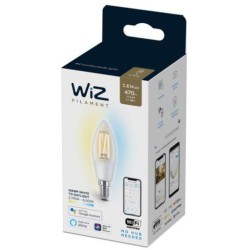 BEC smart LED Philips, soclu E14, putere 4.9W, forma lumanare, lumina toate nuantele de alb, alimentare 220 - 240 V, "0000087186