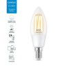 BEC smart LED Philips, soclu E14, putere 4.9W, forma lumanare, lumina toate nuantele de alb, alimentare 220 - 240 V, "0000087186