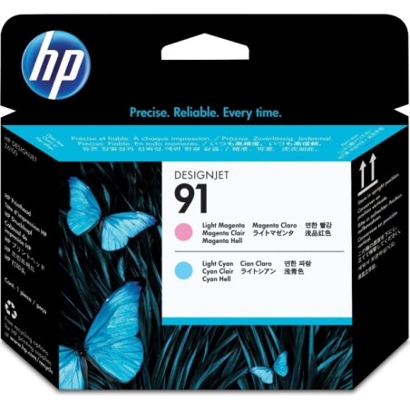 Cap Printare Original HP Light Magenta/Light Cyan, nr.91, pentru DesignJet Z6100, , (timbru verde 0.15 lei), "C9462A"