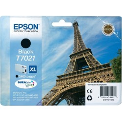 Cartus Cerneala Original Epson Black, T7021, pentru WP4000|4500, , (timbru verde 0.15 lei),  "C13T70214010"