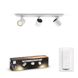 PLAFONIERA smart PHILIPS, LED, soclu GU10, putere 5 W x 3, tip lumina alb, 1050 lumeni, alimentare 220 - 230 V, "000008718696175