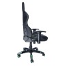 SCAUN GAMING SPACER imitatie piele, black & green, brate ajustabile, greutate max. 120kg, dimensiuni 69.5*77.5*126~132cm "SPCH-T