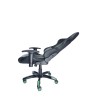 SCAUN GAMING SPACER imitatie piele, black & green, brate ajustabile, greutate max. 120kg, dimensiuni 69.5*77.5*126~132cm "SPCH-T